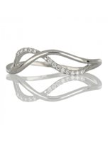 Anneau Gemoro Femme in Or blanc Diamante 0.05 Ct AB1128BIA - AB1128BIA